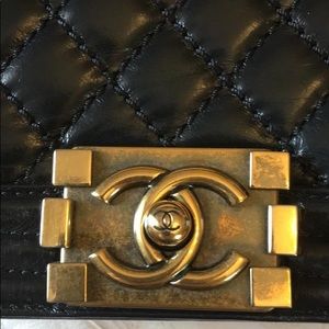 CHANEL Bags - Chanel large Le boy Bag CHANEL Bags - Chanel large Le boy Bag